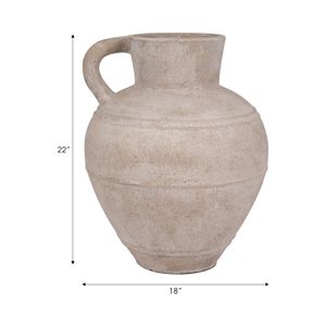DAMIENPORT IVORY VASE 22 (IN) 10