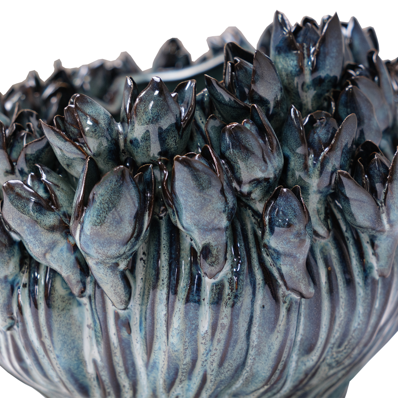 Arlen Azure Tall Vase 6