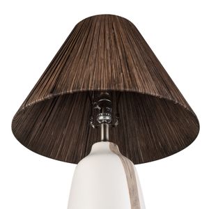 Kirkover 26'' High 1-Light Table Lamp - White Glaze 6