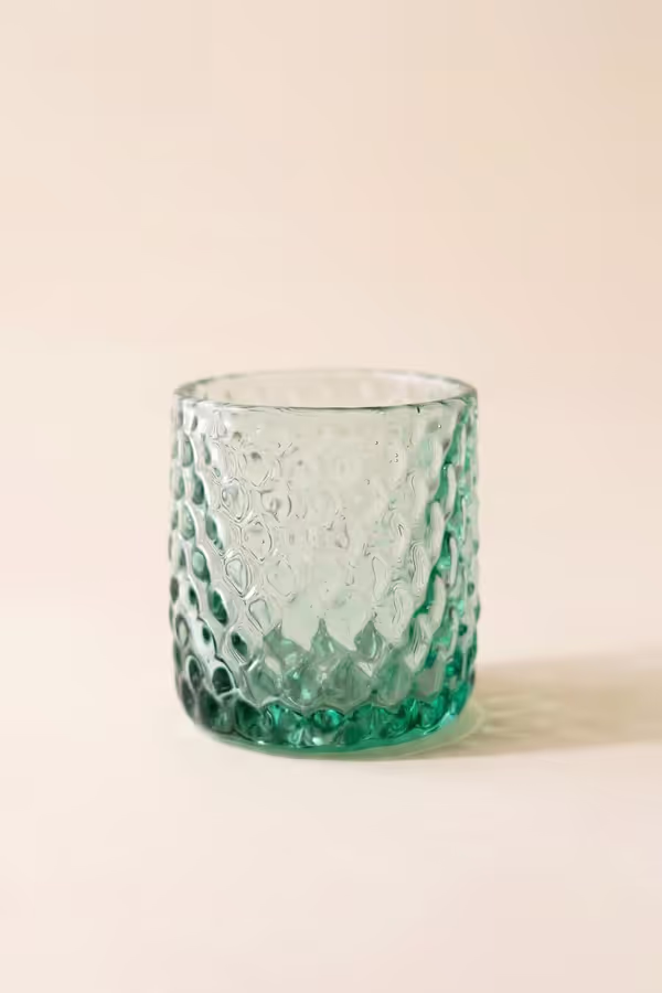 Textured Rocks Glass