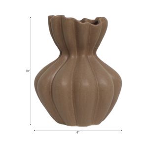 ERWINGROVE BROWN VASE 10 (IN) 7