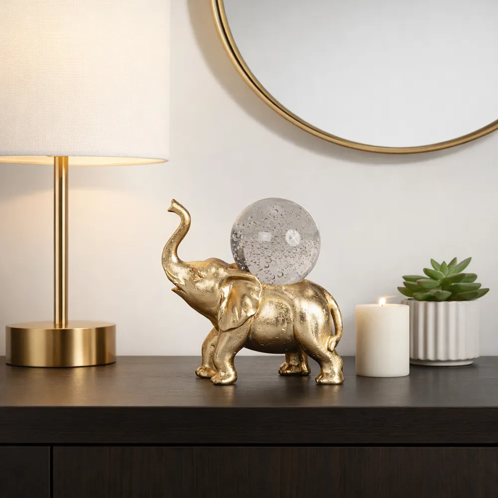 CLINTONTON GOLD DECOR 10 (IN)