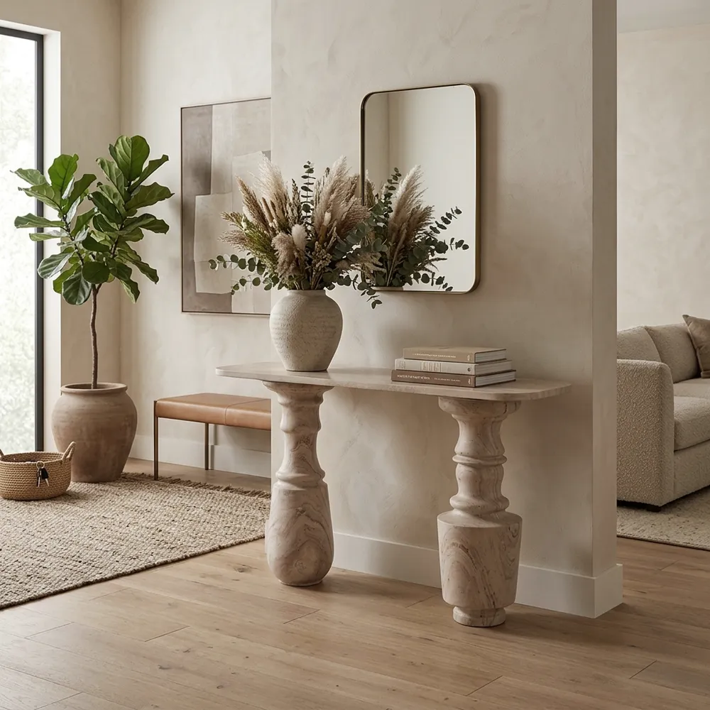ALCOTTLAKE TAN CONSOLE 28 (IN)
