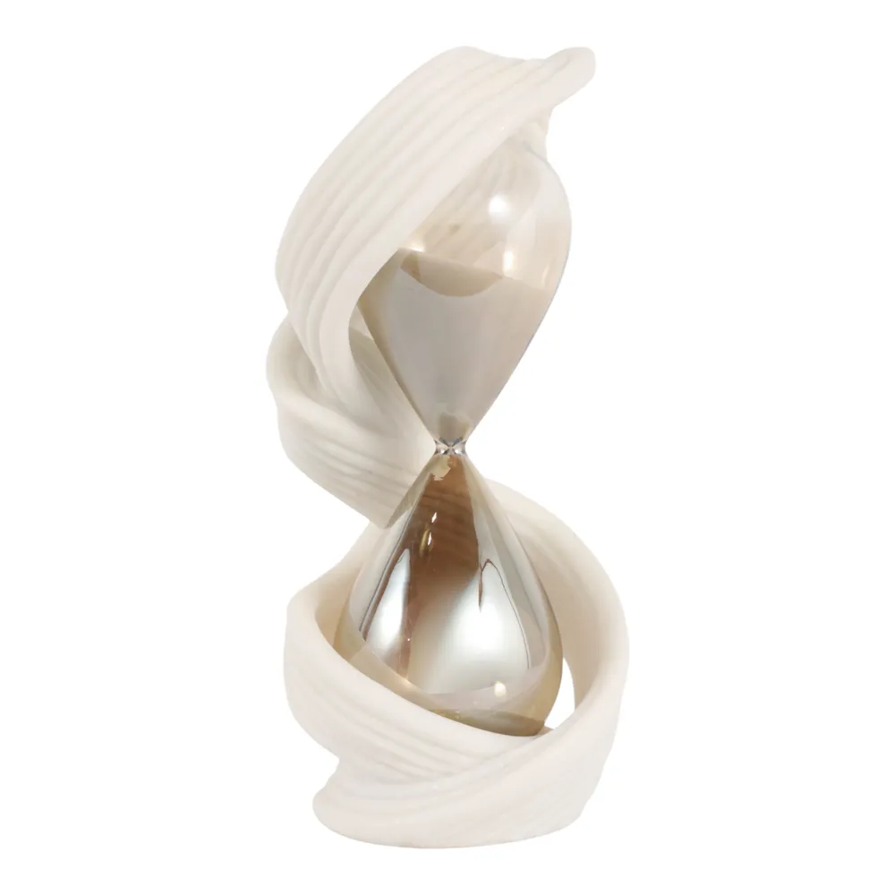 DENVERBEACH WHITE HOURGLASS 12 (IN)