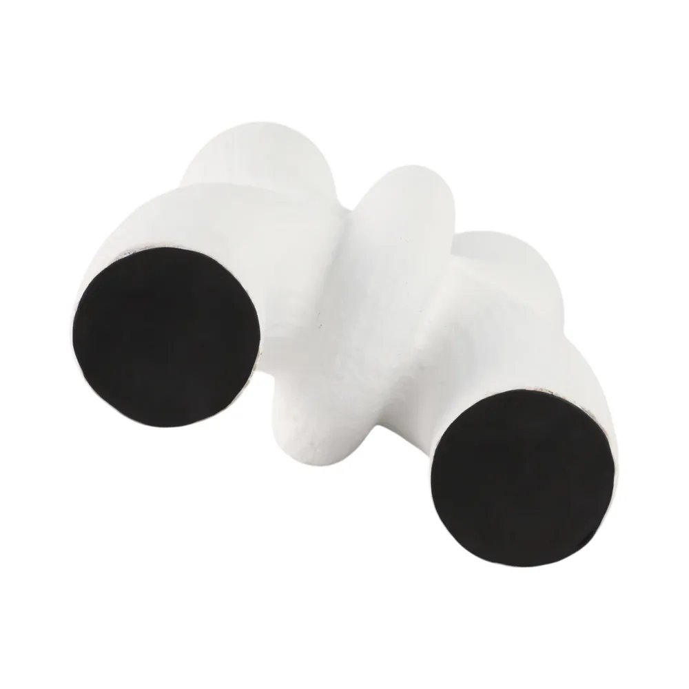 STONEHAM WHITE VASE 15 (IN)