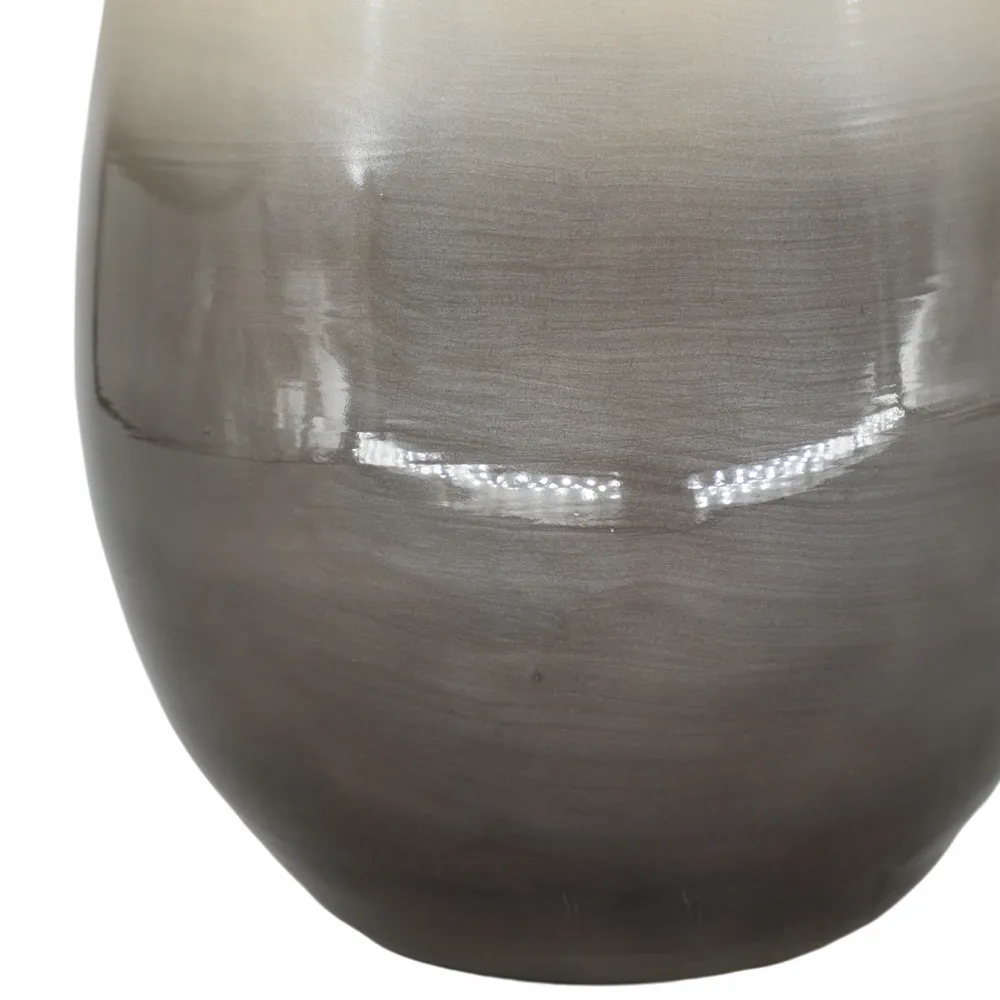 WOODSONBROOK BROWN GLASS VASE 18 (IN)