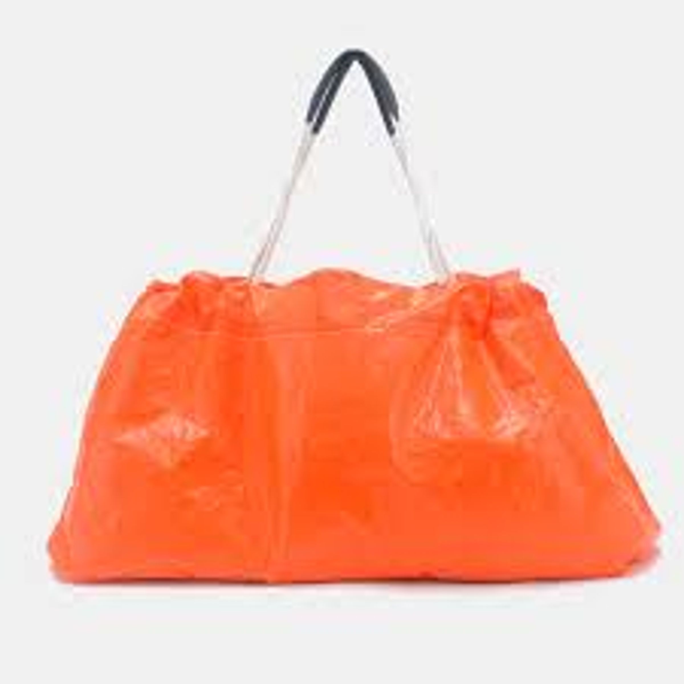 WATER-RESISTANT AQUALUX TOTE - ORANGE