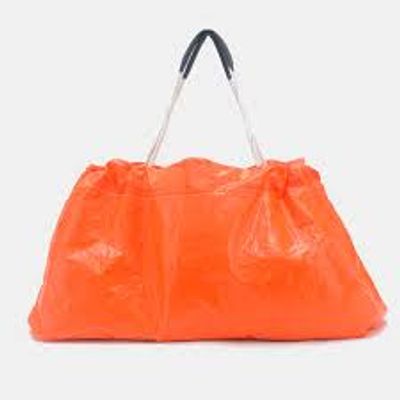WATER-RESISTANT AQUALUX TOTE - ORANGE