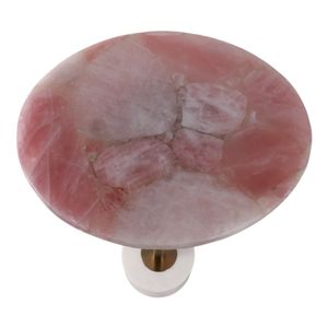 MERCERCLIFF PINK TABLE 24 (IN) 8