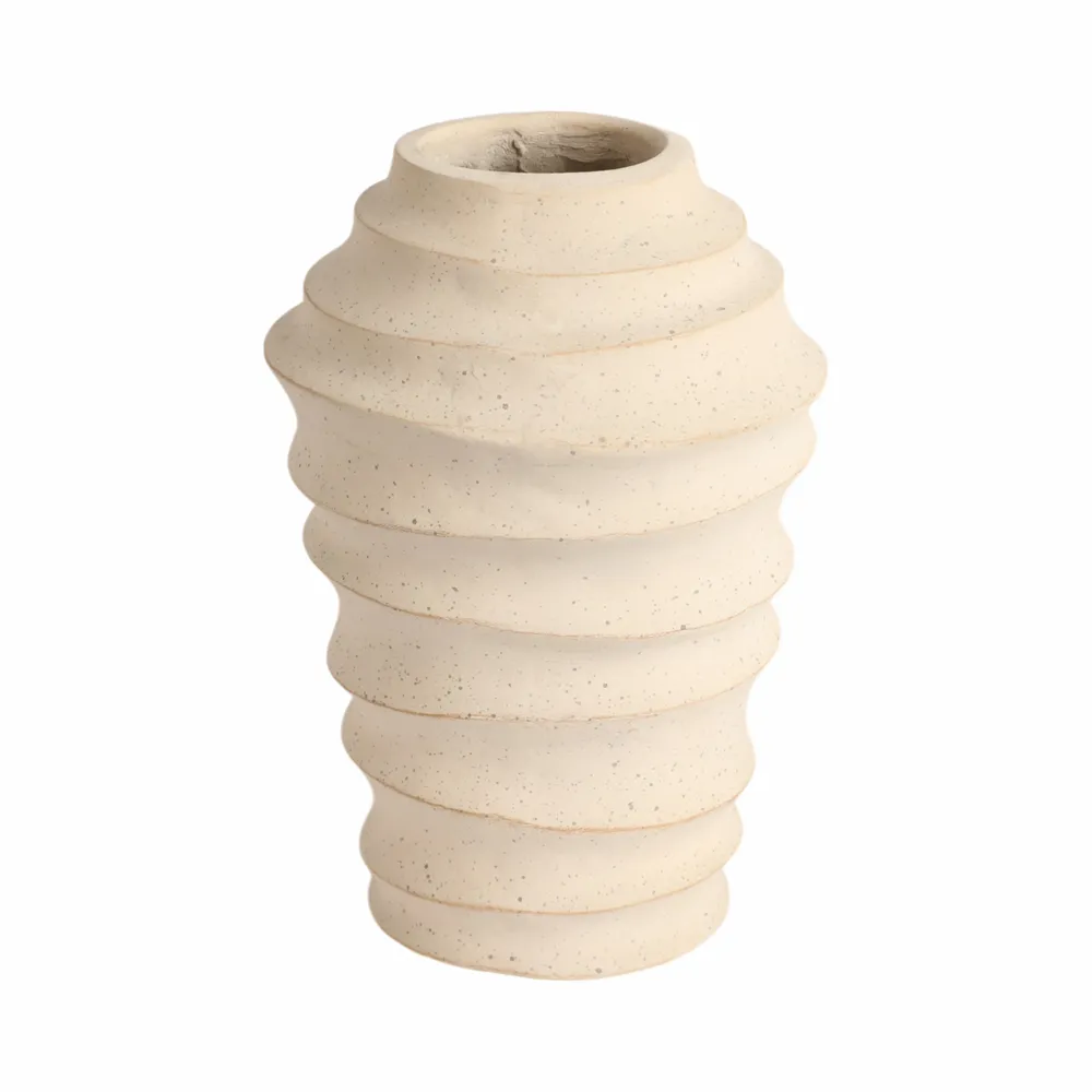 RIDERGATE IVORY VASE 10 (IN)