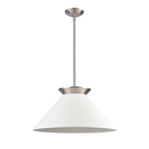 Cavendish 20'' Wide 1-Light Pendant - Brushed Nickel 2