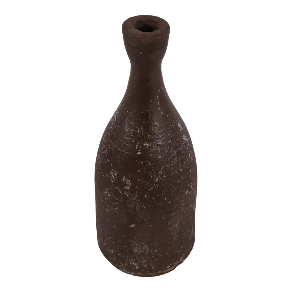 PAXTONCLIFF BROWN CANDLE HOLDER 11 (IN)