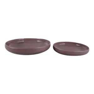 PEYTONWICK SET OF 2 PURPLE BOWLS 4 (IN) 1