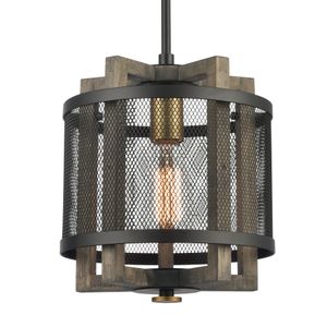 Woodbridge 10'' Wide 1-Light Mini Pendant - Matte Black 4