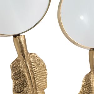 DYLANLAND SET OF 2 GOLD DECOR 1 (IN) 6