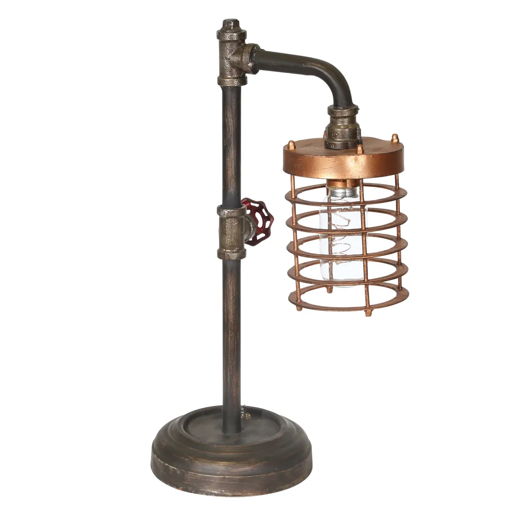 SKYLERRUN BROWN LAMP 18 (IN)