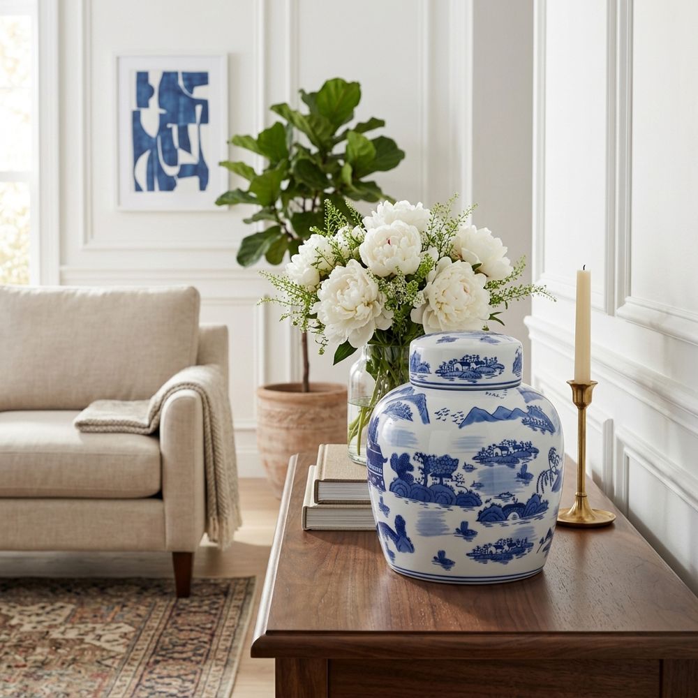 REGANHAM BLUE CHINOISERIE 10 (IN)