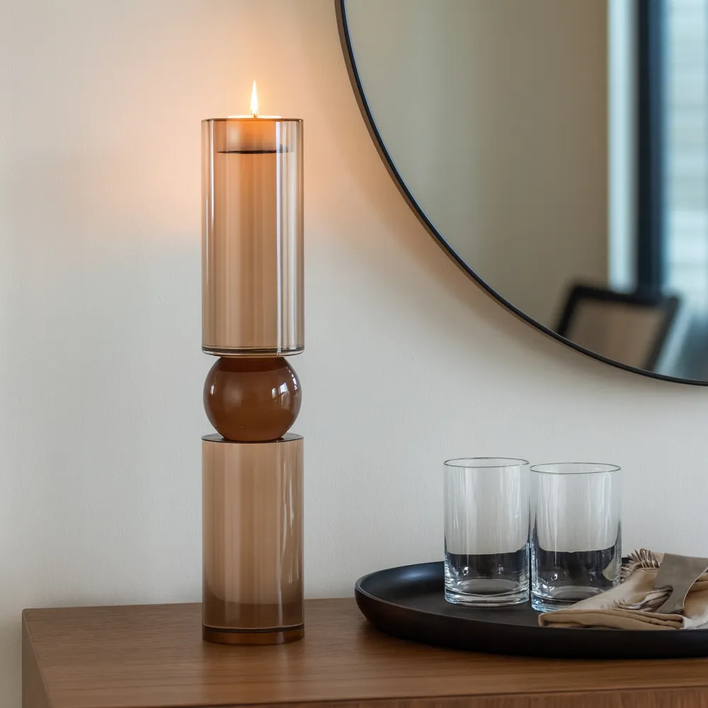 VERAFORD BRONZE CANDLESTICK 15 (IN)