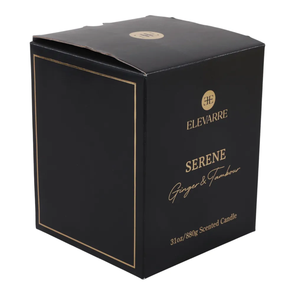ROWANSTONE SERENE GINGER & TAMBOUR CANDLE 7 (IN)