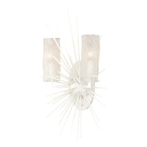 Sea Urchin 21'' High 2-Light Sconce - White Coral 3