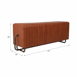 CAXTONLAKE BROWN BENCH 22 (IN) 8