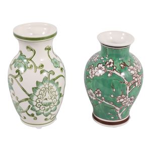 KEATONHOLM SET OF 2 GREEN CHINOISERIE 7 (IN) 4