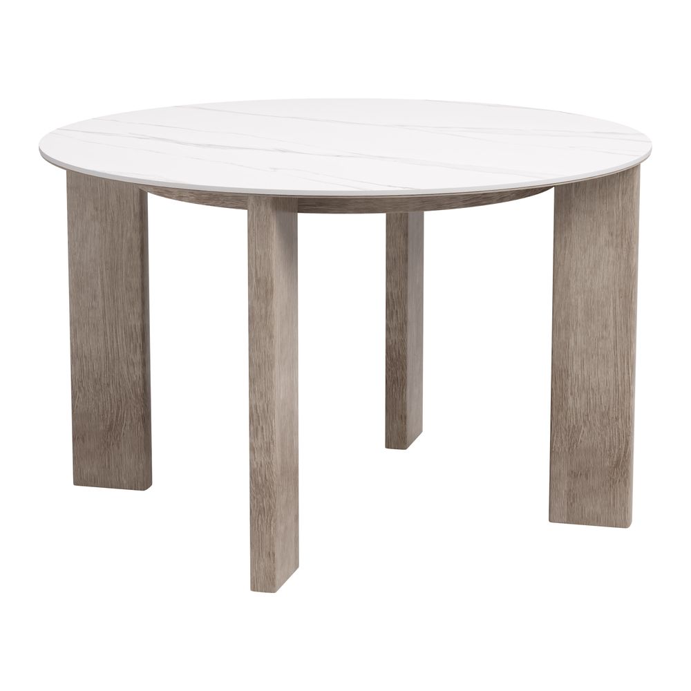 Oceanveil Round Dining Table White