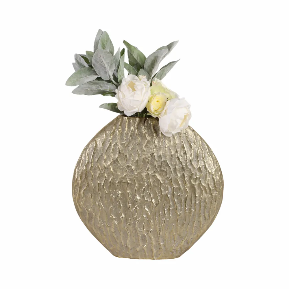 DUNBARFIELD GOLD VASE 16 (IN)