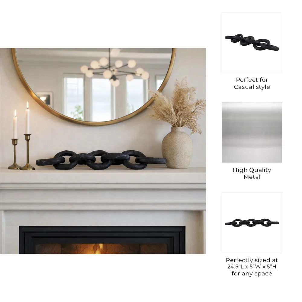 AMBEROAK BLACK DECOR 5 (IN)