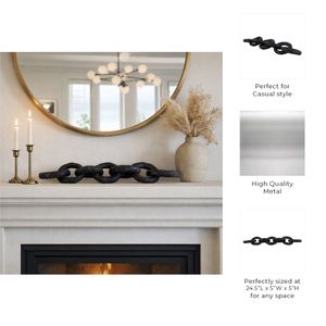 AMBEROAK BLACK DECOR 5 (IN) 9