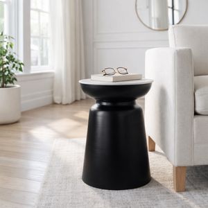 SPENCERHAVEN BLACK TABLE 20 (IN) 11