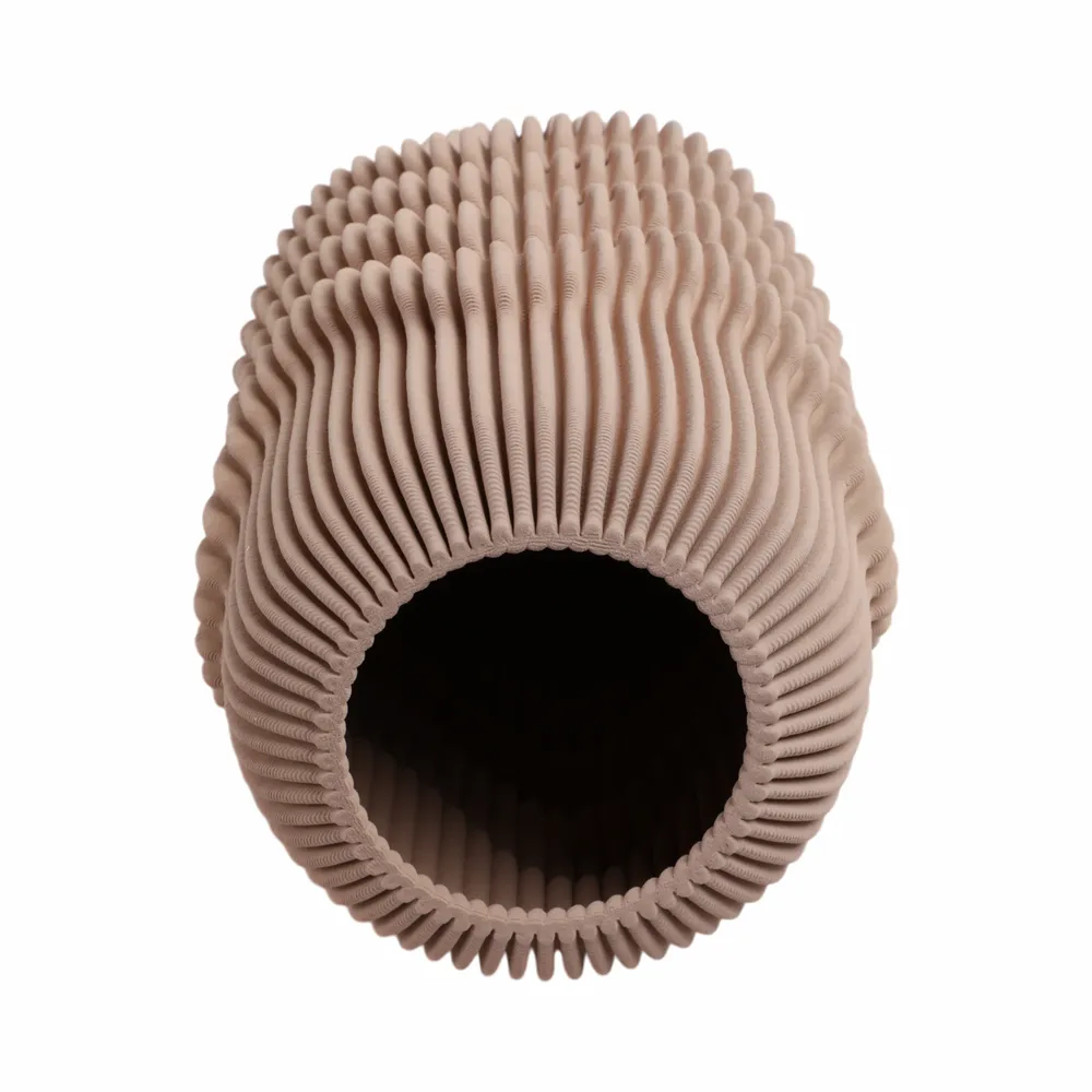 ARLENPORT TAN VASE 15 (IN)