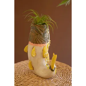 Ceramic Largemouth Bass Vase / Tabletop 3