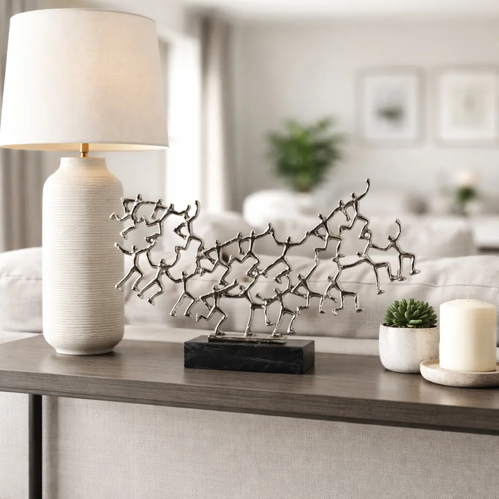 SHELTONBEACH SILVER DECOR 13 (IN)