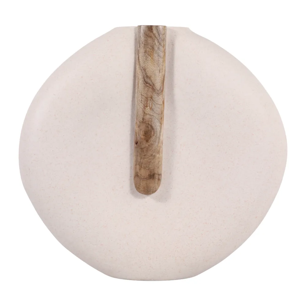 FINTONSIDE WHITE VASE 18 (IN)