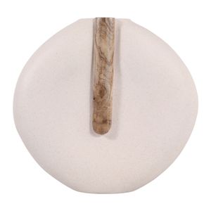 FINTONSIDE WHITE VASE 18 (IN) 5