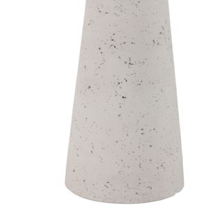 CARLIN WHITE CANDLE HOLDER 12 (IN) 6