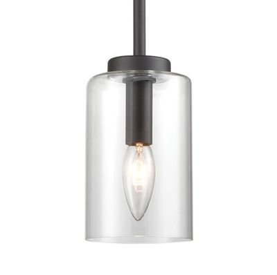 West End 4.75'' Wide 1-Light Mini Pendant - Oil Rubbed Bronze
