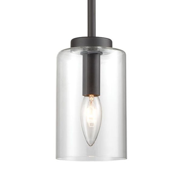 West End 4.75'' Wide 1-Light Mini Pendant - Oil Rubbed Bronze