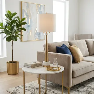 ARLOWSIDE GOLD LAMP 36 (IN) 2