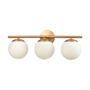 Hollywood Blvd 22'' Wide 3-Light Vanity Light - Satin Brass 2