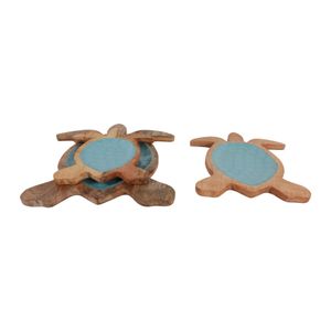 ROBINHAM SET OF 3 BLUE TRAY 1 (IN) 5