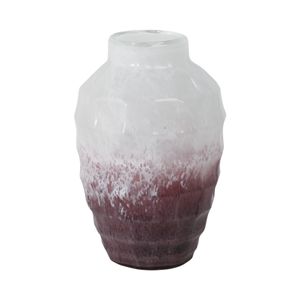 BRAMHOLM PINK GLASS VASE 12 (IN) 1
