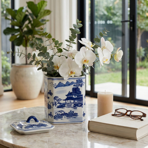 REGANHAM BLUE CHINOISERIE 9 (IN) 12