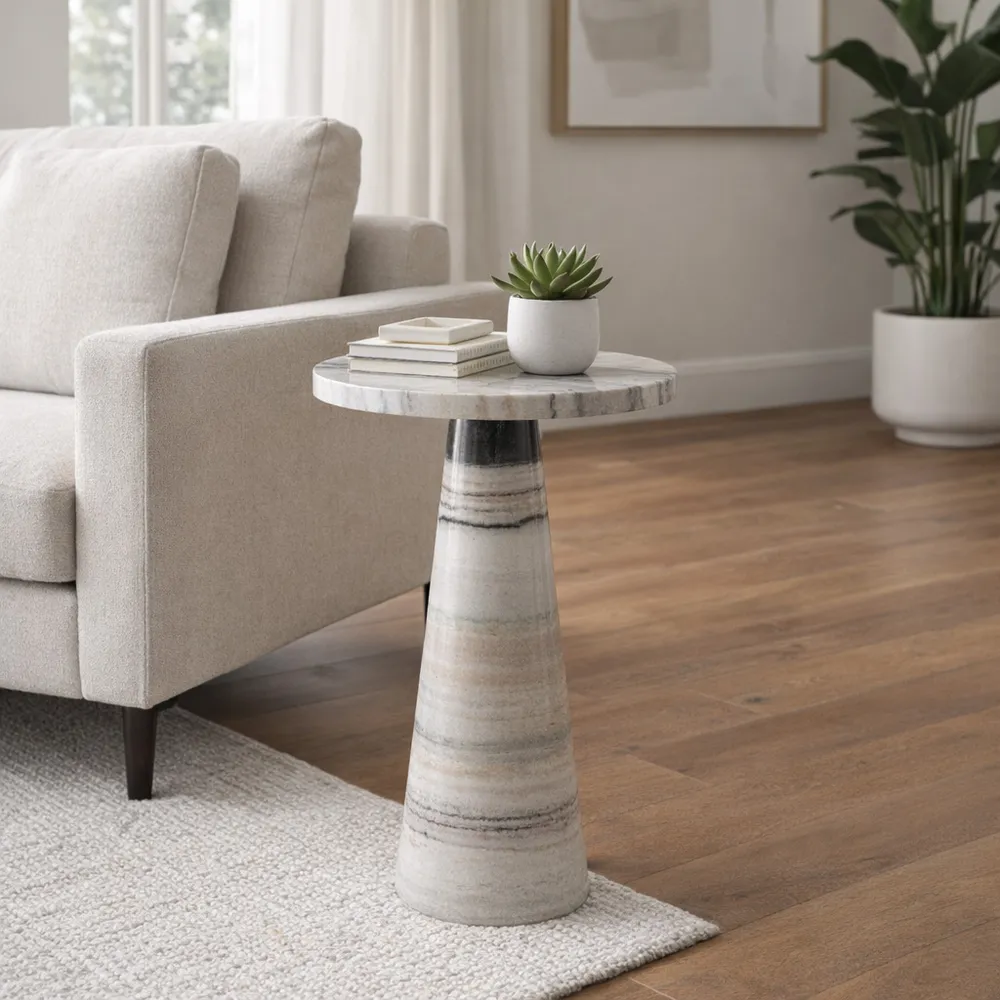 MILLERRUN IVORY TABLE 22 (IN)