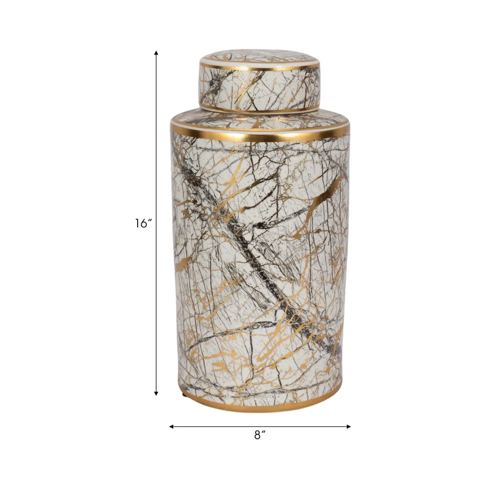 LOCHLAKE WHITE JAR 16 (IN)