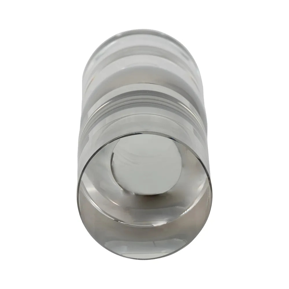 VERAFORD CLEAR CANDLESTICK 8 (IN)