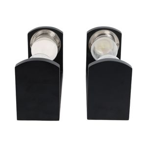 MASONWIND SET OF 2 BLACK BOOKENDS 10 (IN) 7