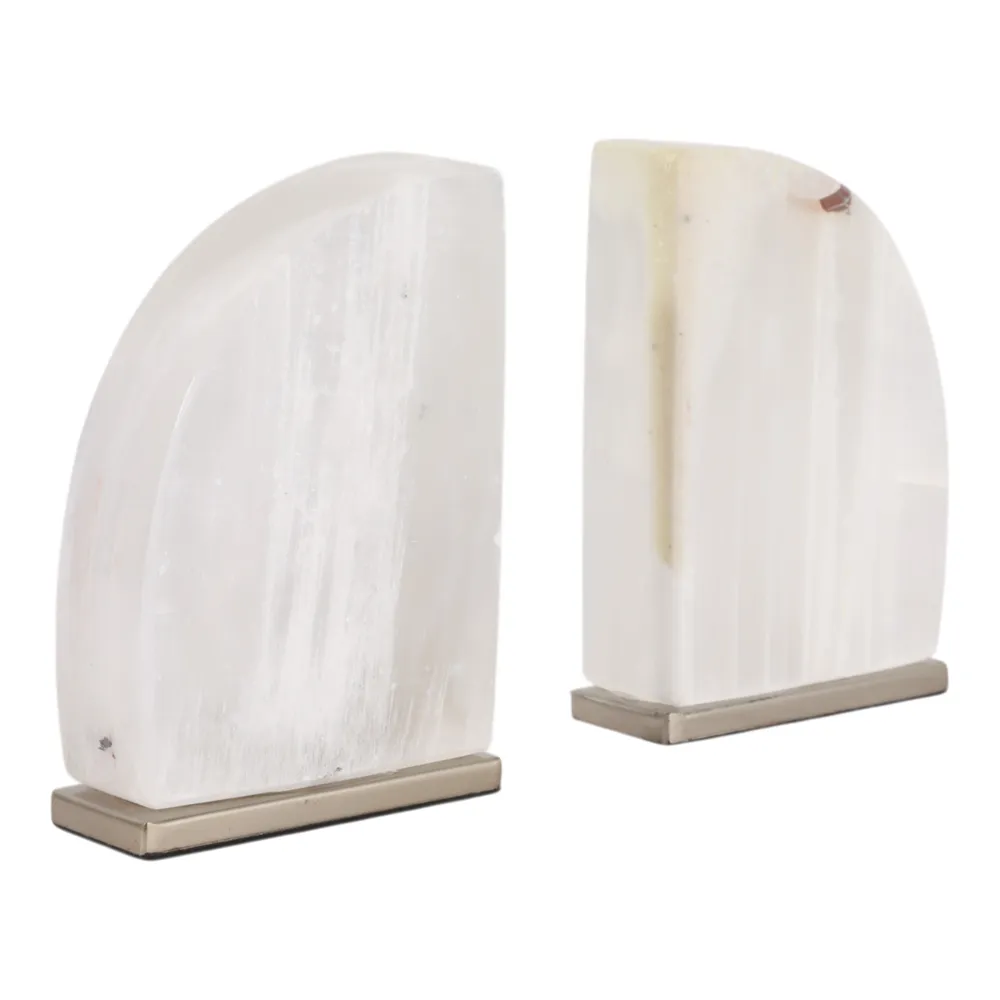 FOLEYCLIFF WHITE BOOKEND 6 (IN)