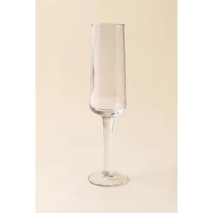 Hammered Glass Champagne Flute 3